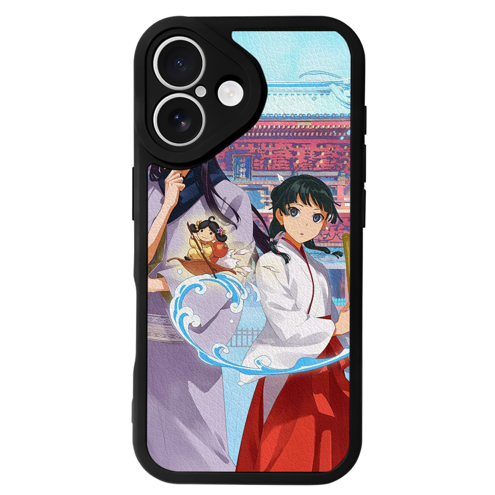 （画像用） 薬屋のひとりごと The Apothecary Diaries 【iPhone 16シリーズ対応】シリコンスマホケース（レザー調） 材質：シリコン